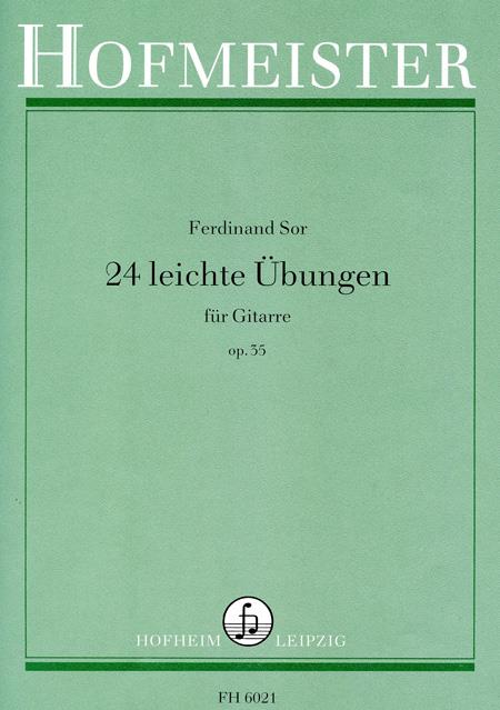 Ferdinand Sor: 24 leichte übungen, op. 35