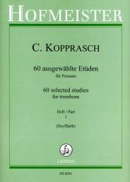 Carl Kopprasch: 60 Ausgewahlte Etuden Heft 1