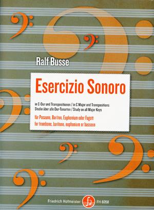 Esercizio Sonoro in C-Dur und Transpositionen(Studie über alle Dur-Tonarten)