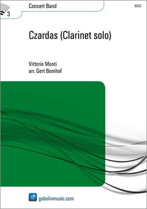 Monti: Czardas (Clarinet solo) (Partituur Harmonie)
