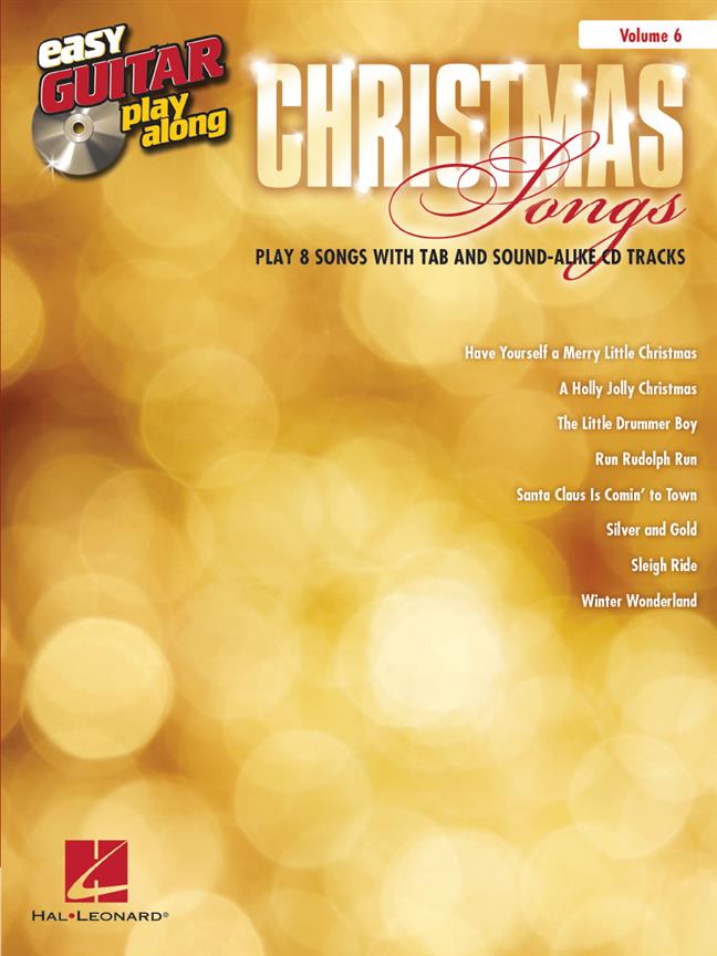 Christmas Songs(Easy Guitar Play-Along Volume 6)