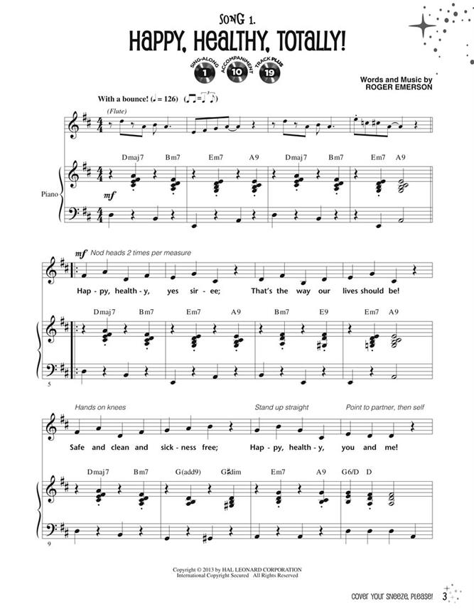 Cover Your Sneeze, Please!(A Short Musical Play About Kids' Healthy Habits)