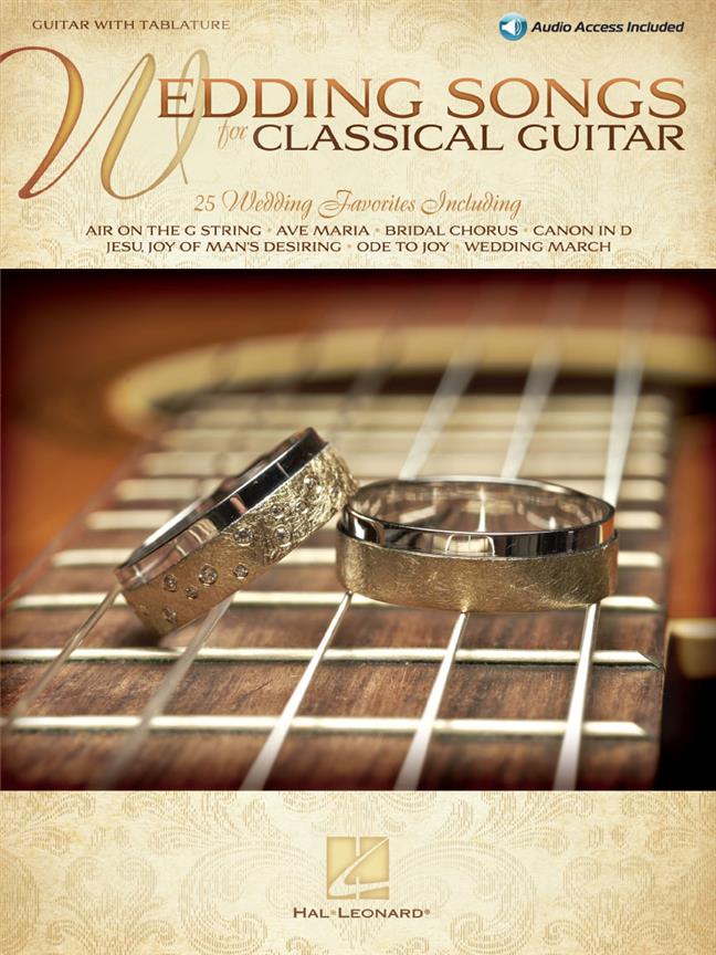 Wedding Songs For Classical Guitar(Guitar with Tablature)