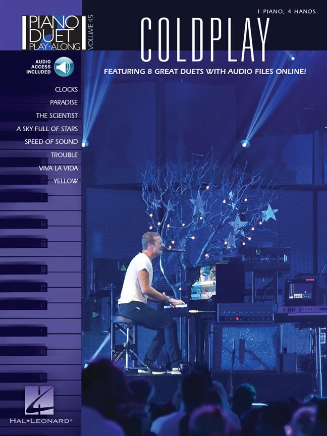 Piano Duet Play-Along Volume 45: Coldplay