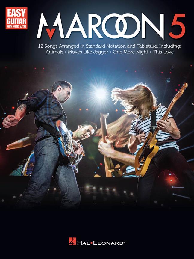 Maroon 5 (Easy Guitar with Notes & Tab)