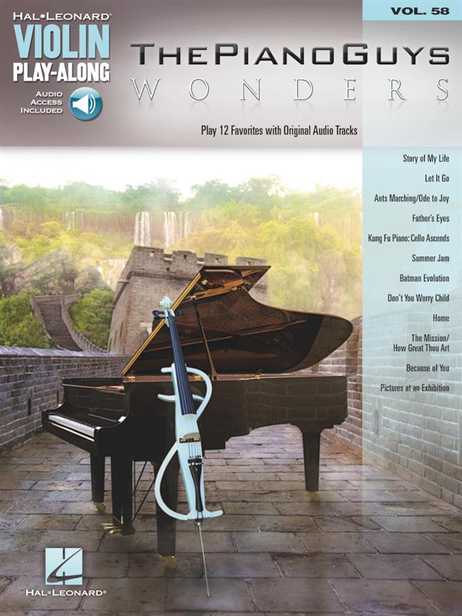 Violin Play-Along Volume 58:The Piano Guys - Wonders