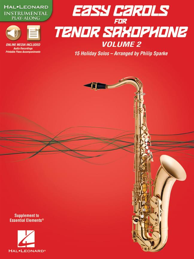 Philip Sparke: Easy Carols for Tenor Saxophone Volume 2