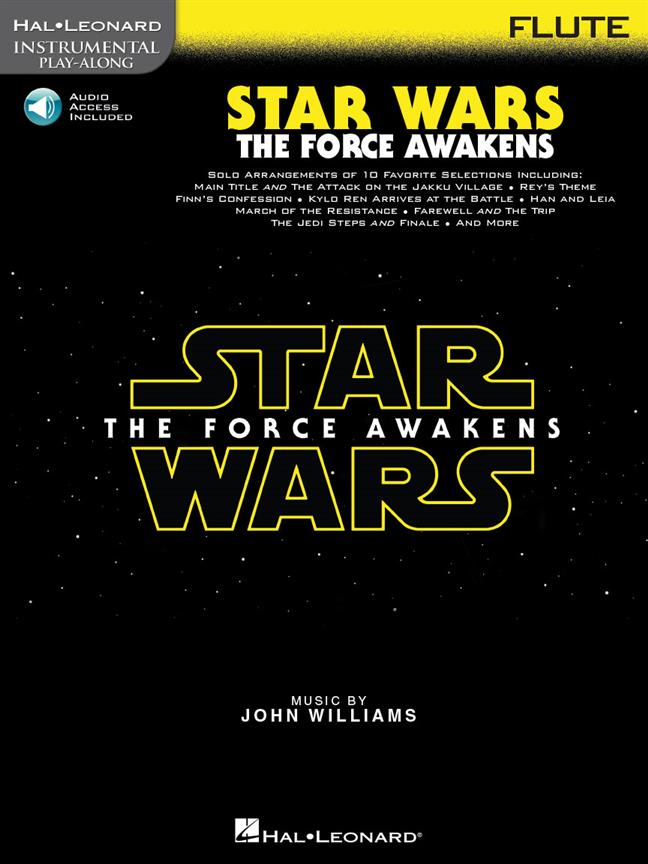 Instrumental Play-Along: Star Wars The Force Awakens (Fluit)