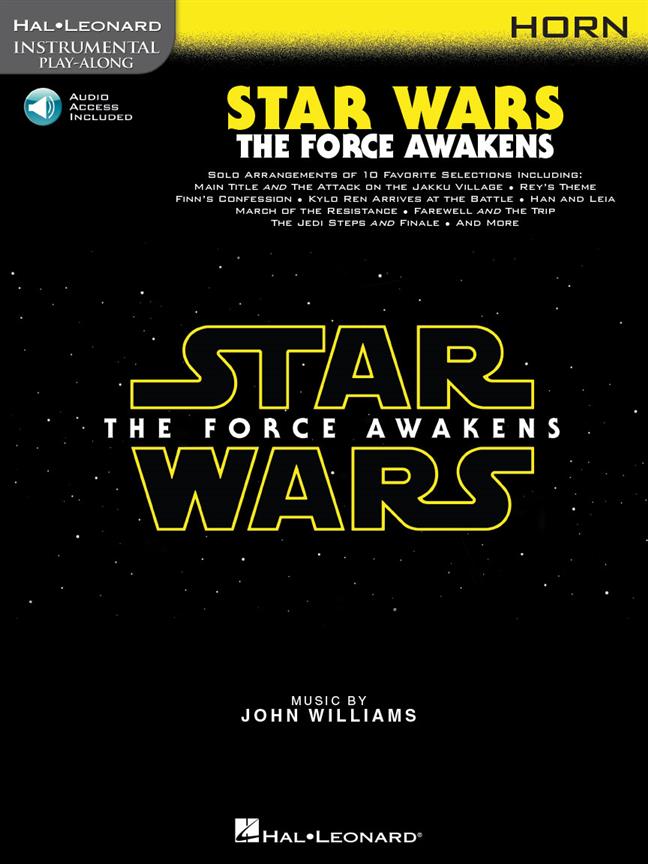 Instrumental Play-Along: Star Wars The Force Awakens (Hoorn)