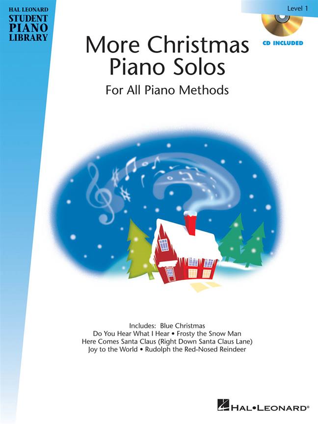 Hal Leonard Student Piano Library: More Christmas Piano Solos - Level 1