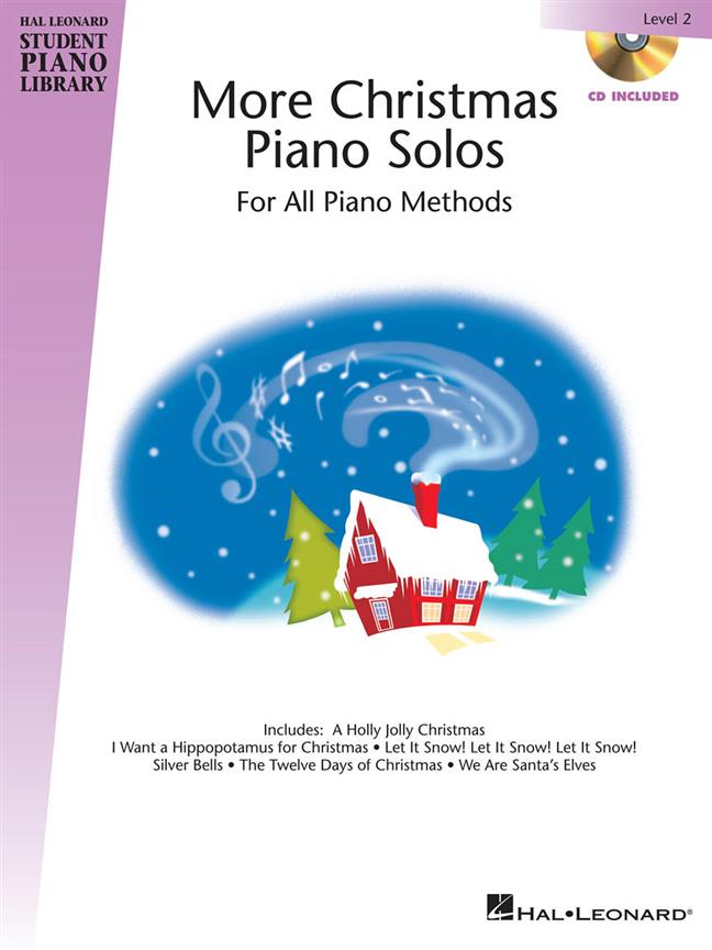 Hal Leonard Student Piano Library: More Christmas Piano Solos - Level 2