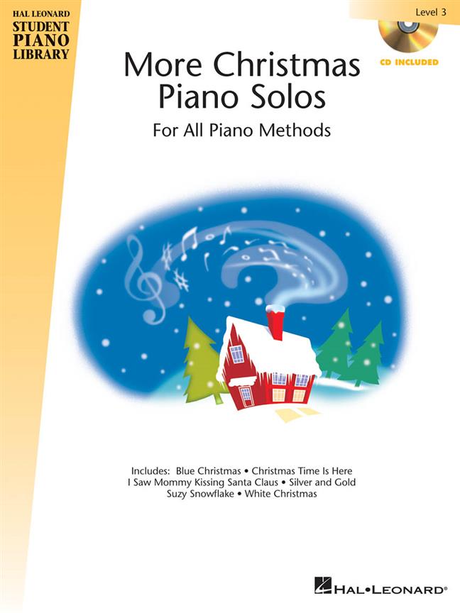 Hal Leonard Student Piano Library: More Christmas Piano Solos - Level 3