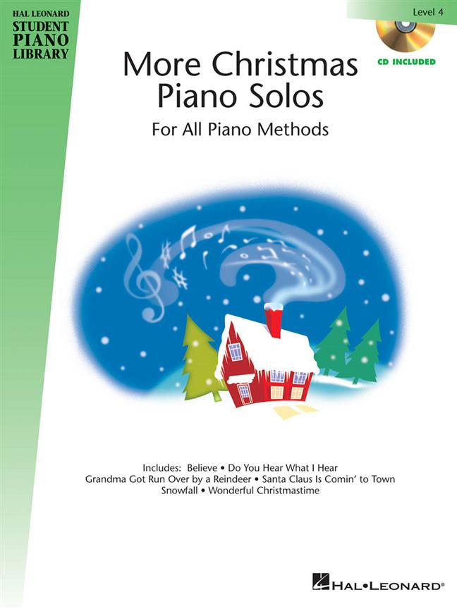 Hal Leonard Student Piano Library: More Christmas Piano Solos - Level 4