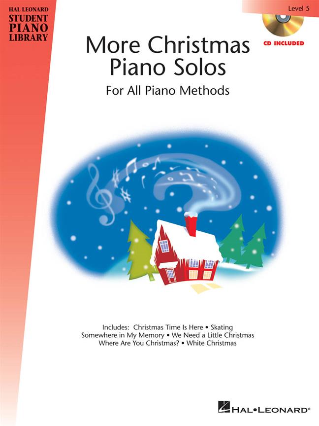 Hal Leonard Student Piano Library: More Christmas Piano Solos - Level 5