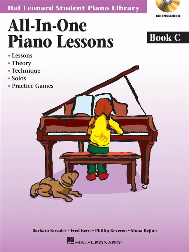 All-In-One Piano Lessons Book C