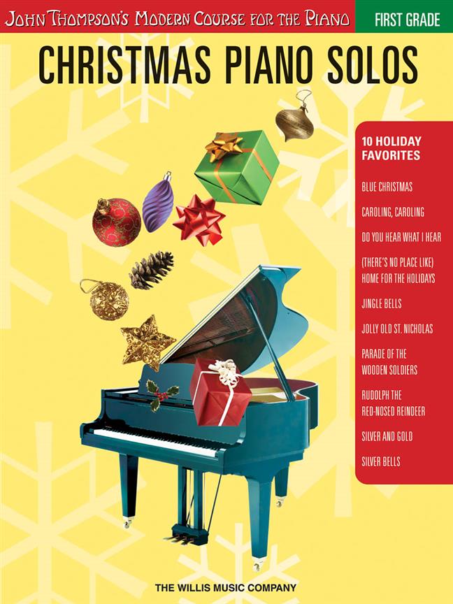 John Thompson: Christmas Piano Solos First Grade