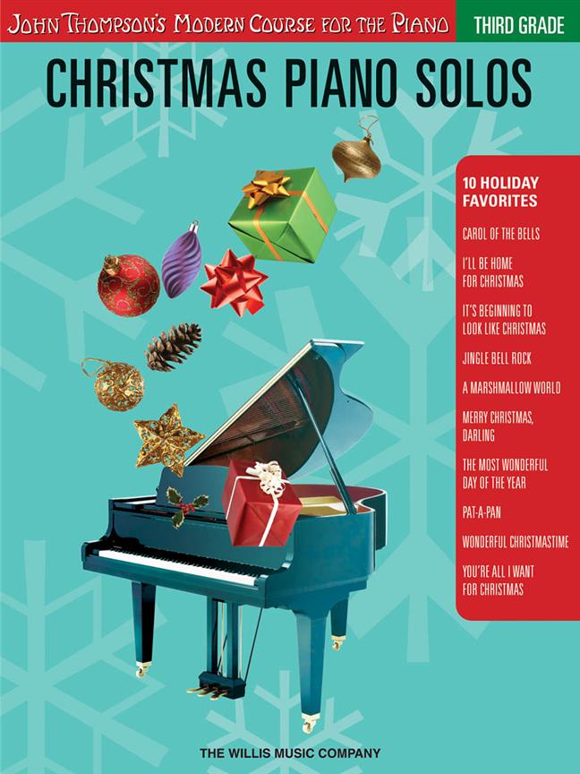 John Thompson: Christmas Piano Solos Third Grade