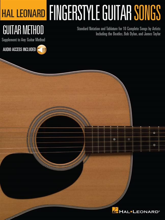 Hal Leonard Guitar Method Supplement: Fingerstyle Guitar Songs
