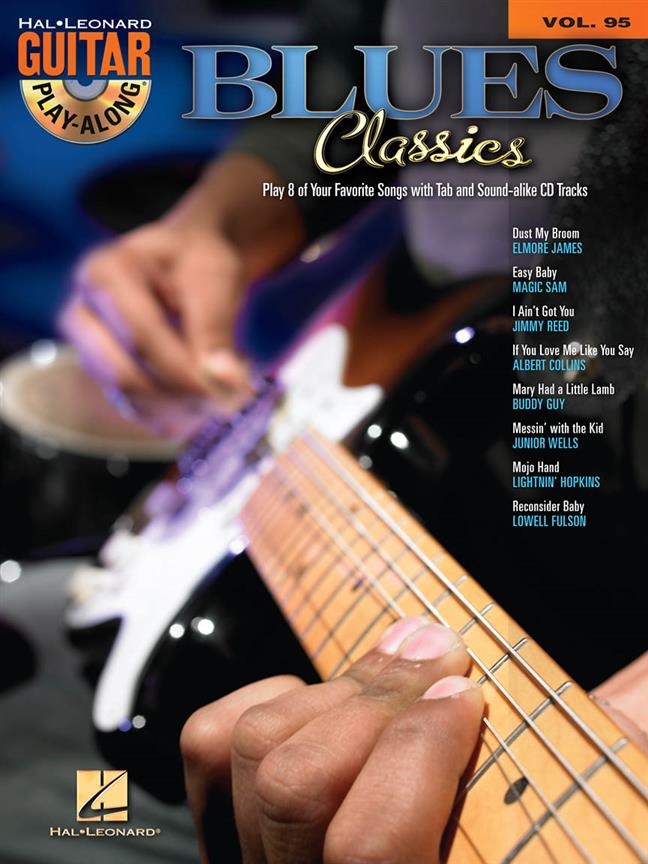 Guitar Play-Along Volume 95:  Blues Classics