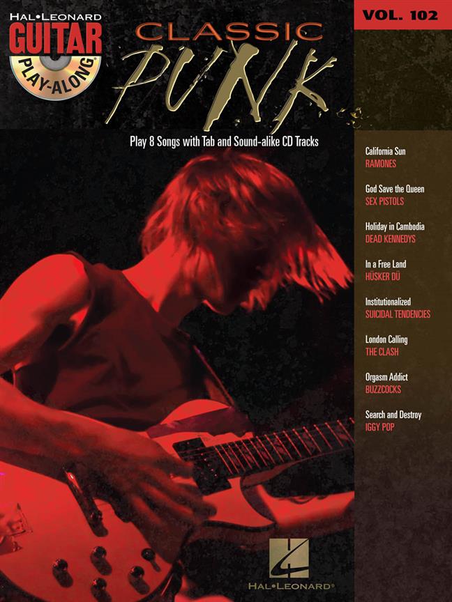 Guitar Play-Along Volume 102: Classic Punk
