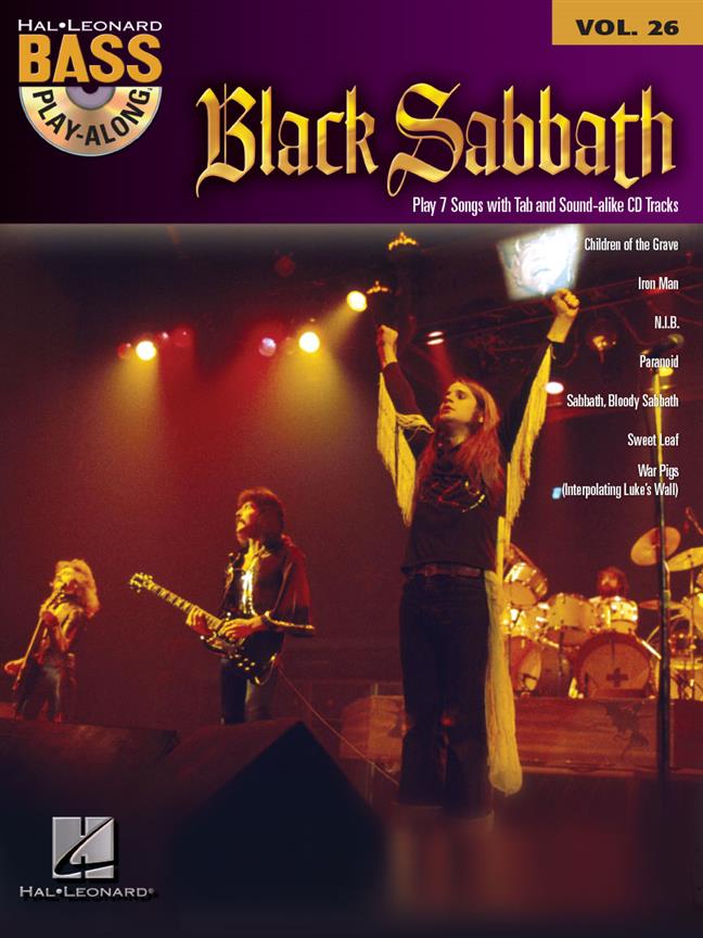 Bass Play-Along Volume 26: Black Sabbath