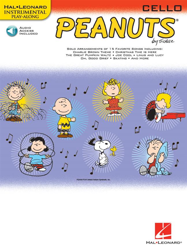 Instrumental Play-Along: Peanuts (Cello)