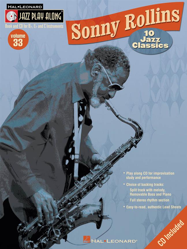 Jazz Play-Along Volume 33:Sonny Rollins