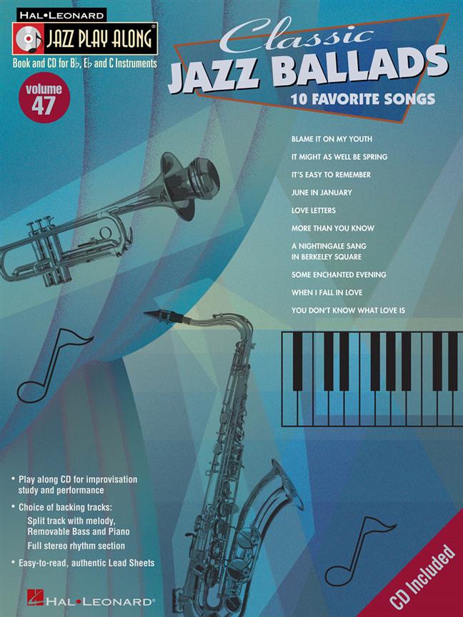 Jazz Play-Along Volume 47: Classic Jazz Ballads