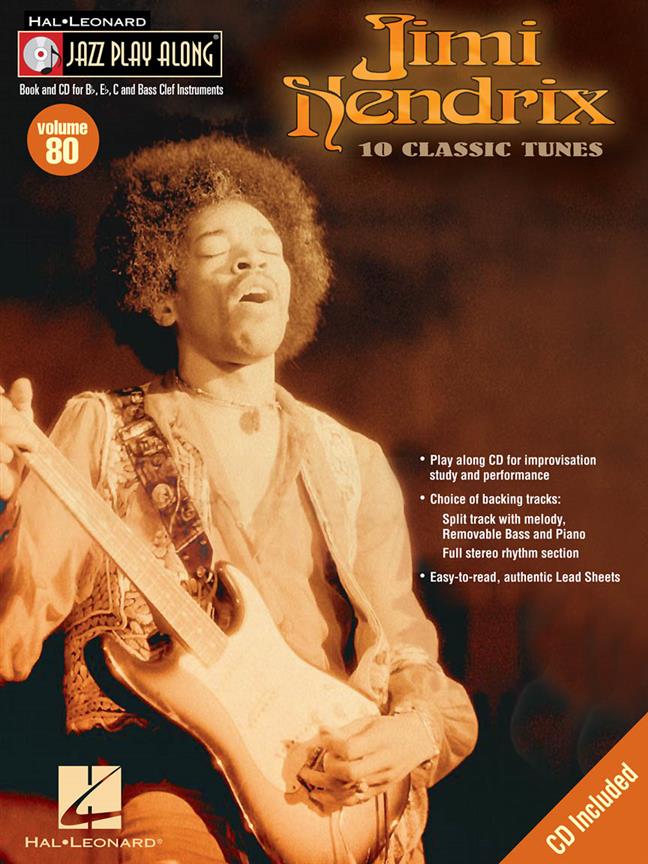 Jazz Play-Along Volume 80: Jimi Hendrix