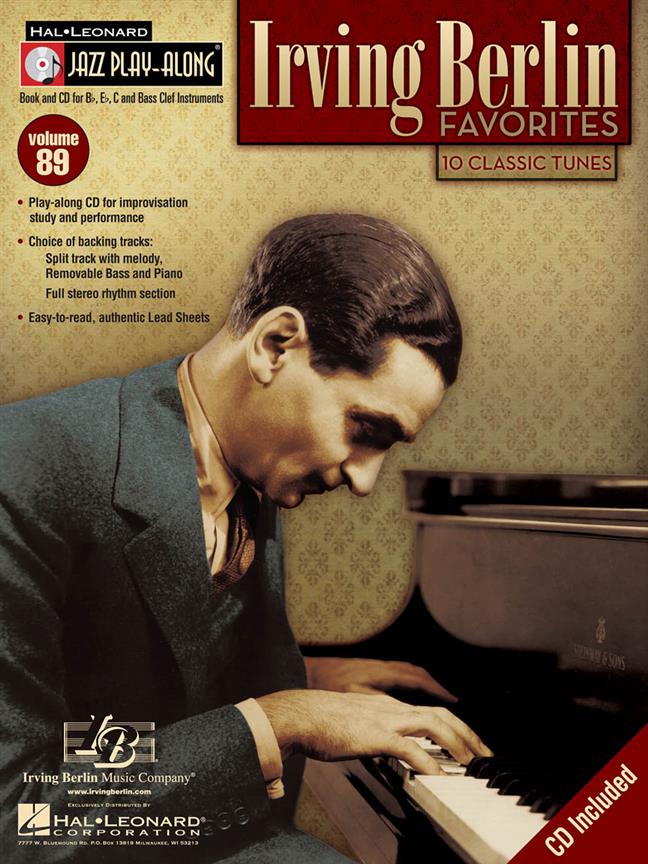 Jazz Play-Along Volume 89: Irving Berlin Favorites