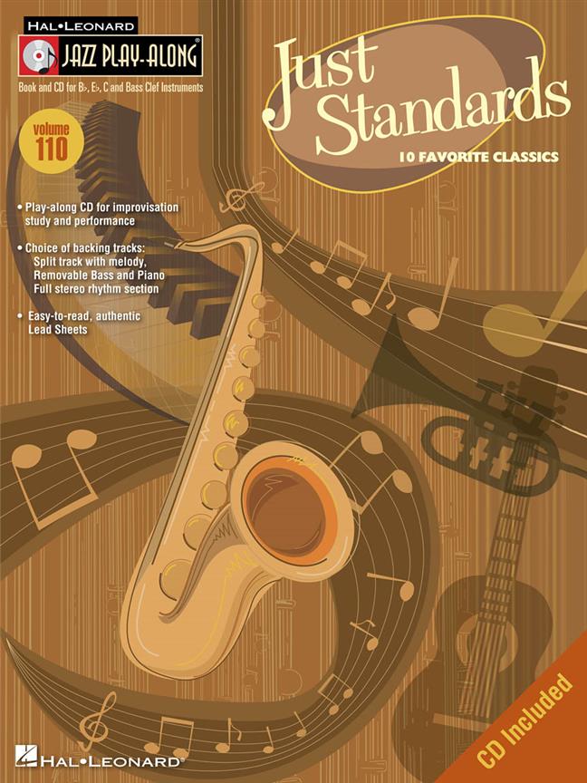 Jazz Play-Along Volume 110: Just Standards