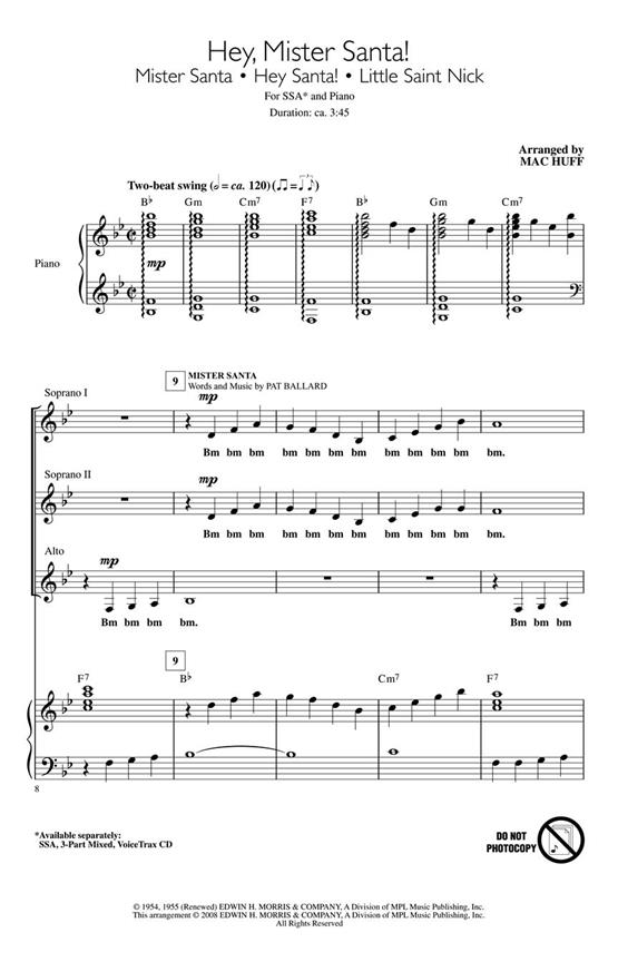 Hey, Mister Santa!(Medley Discovery Level 3)