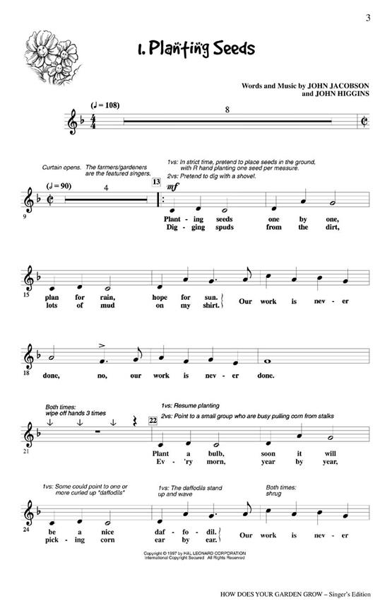 How Does Your Garden Grow? Musical