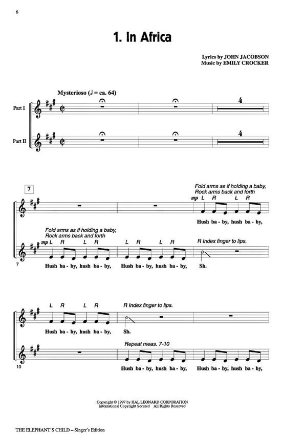 The Elephant's Child Musical