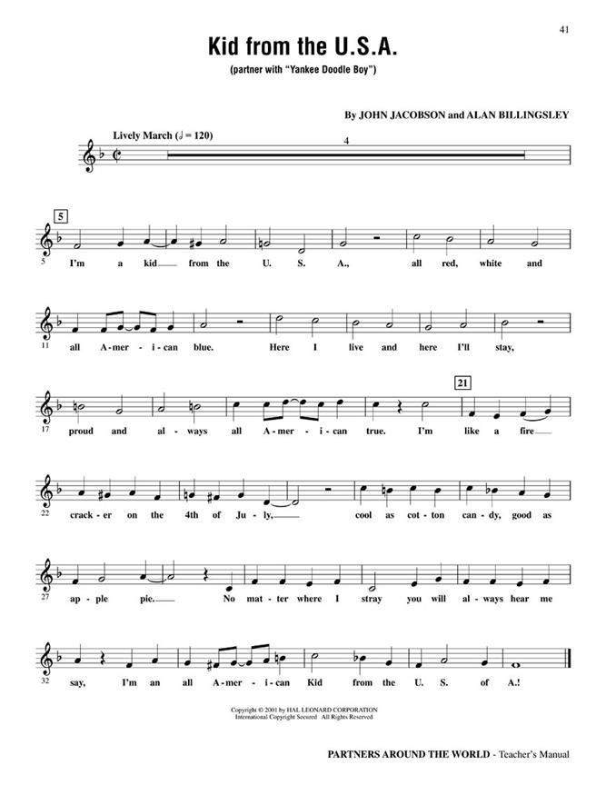 Partners Around the World Collection(Song Collection)