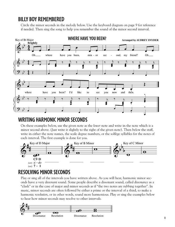 Thirty Days to Music Intervals(Lessons and Reproducible Activities For The Music Classroom)