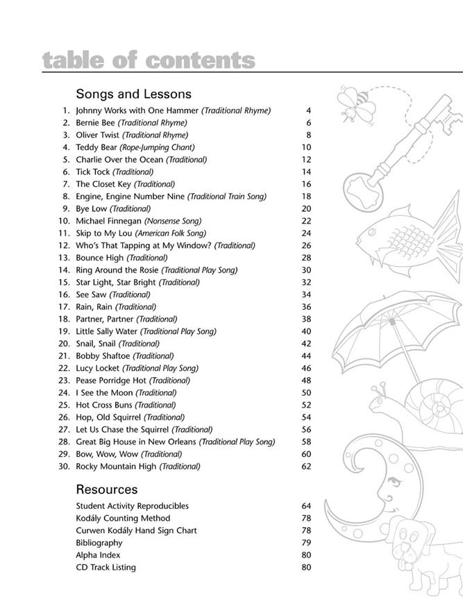 Kodaly in the Classroom - Primary Set I(A Practical Approach to Teaching Pitch and Rhythm)