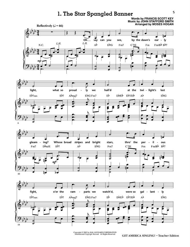 Get America Singing!(A Musical Celebration of Favorite Songs)