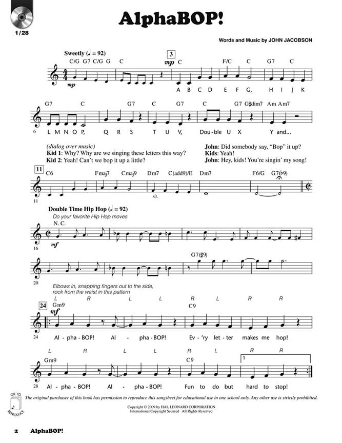 AlphaBOP!(A to Z Movement Songs For Young Learners)
