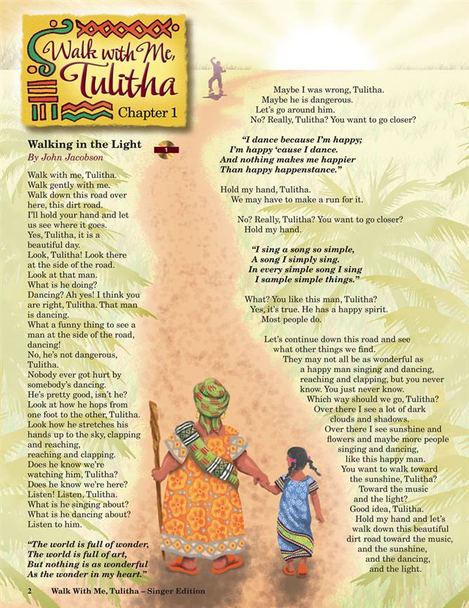 Walk With Me, Tulitha(Story and Songs of Learning, Discovery and Meeting Life's Challenges)