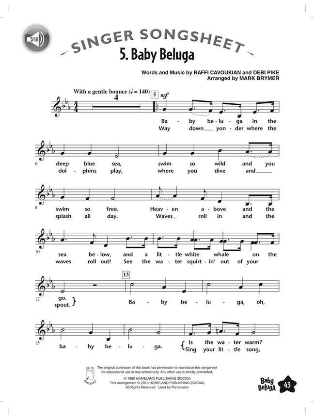 Baby Beluga(A Musical Revue Featuring Songs by Raffi)