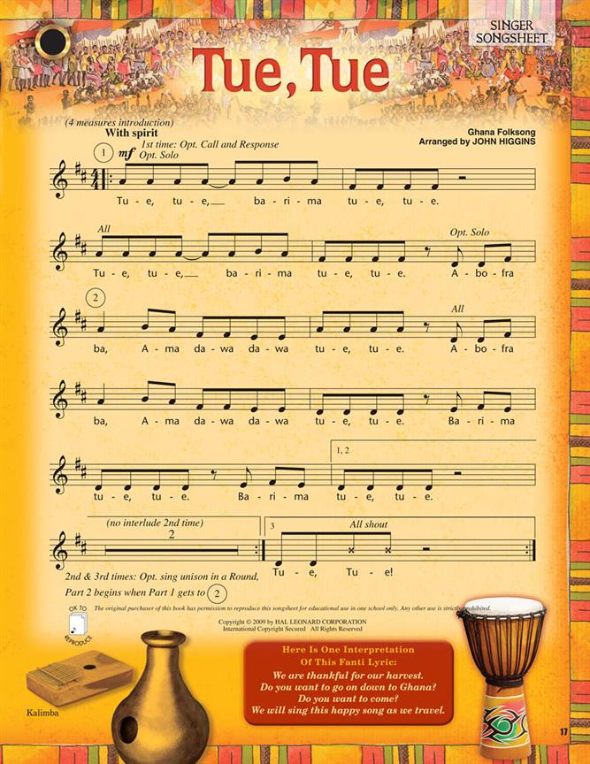 Festivals & Folksongs Around the World(Multicultural Resource of Songs, Celebrations and Fun Facts)