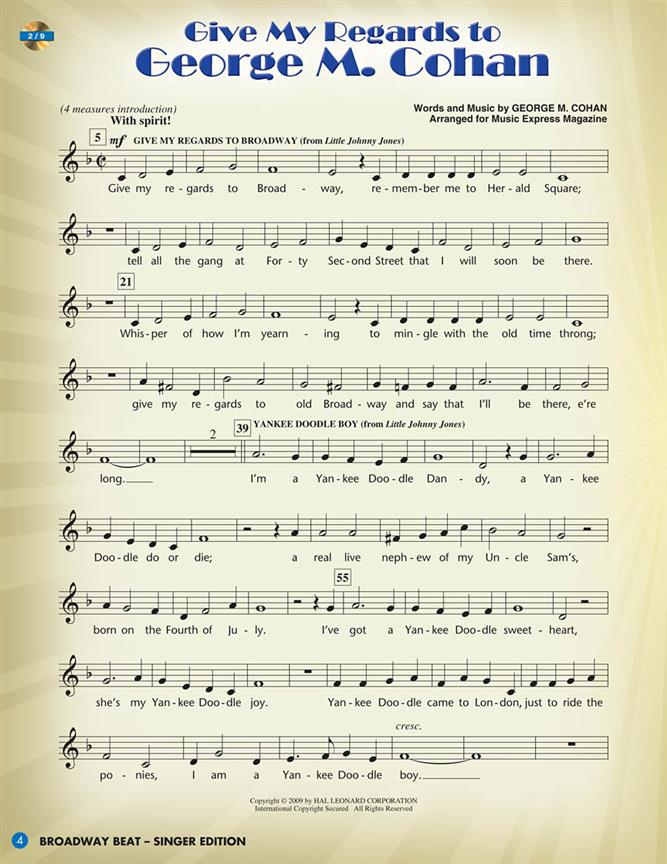 Broadway Beat(Musical Highlights from Over a Century of Song and Dance)