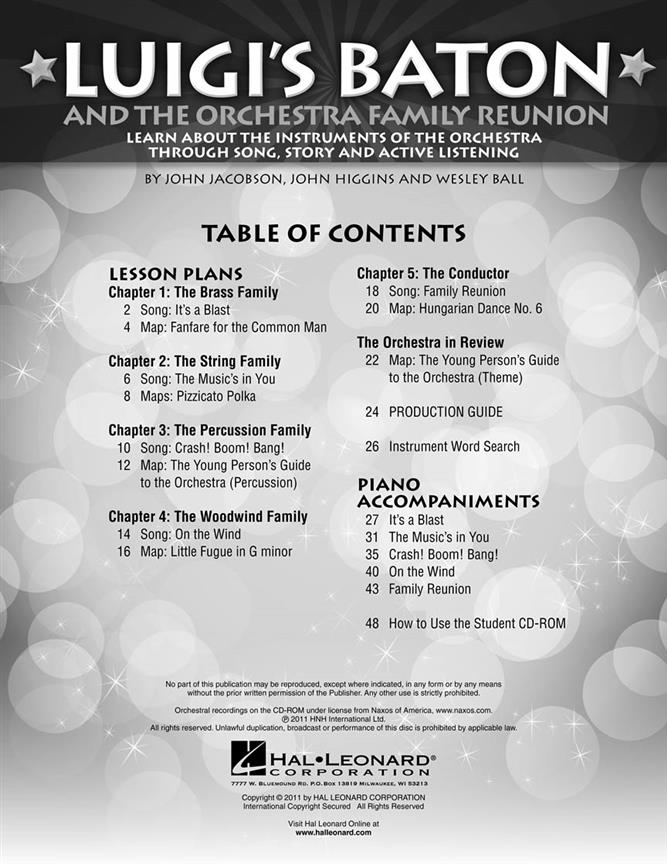 Luigi's baton and the Orchetra Family Reunion