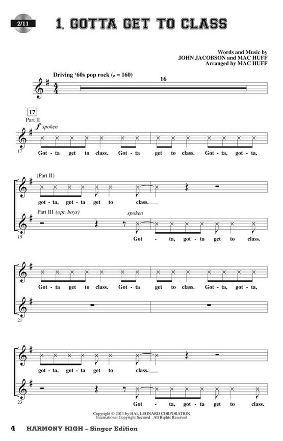 Harmony High(A Musical For Young Voices)