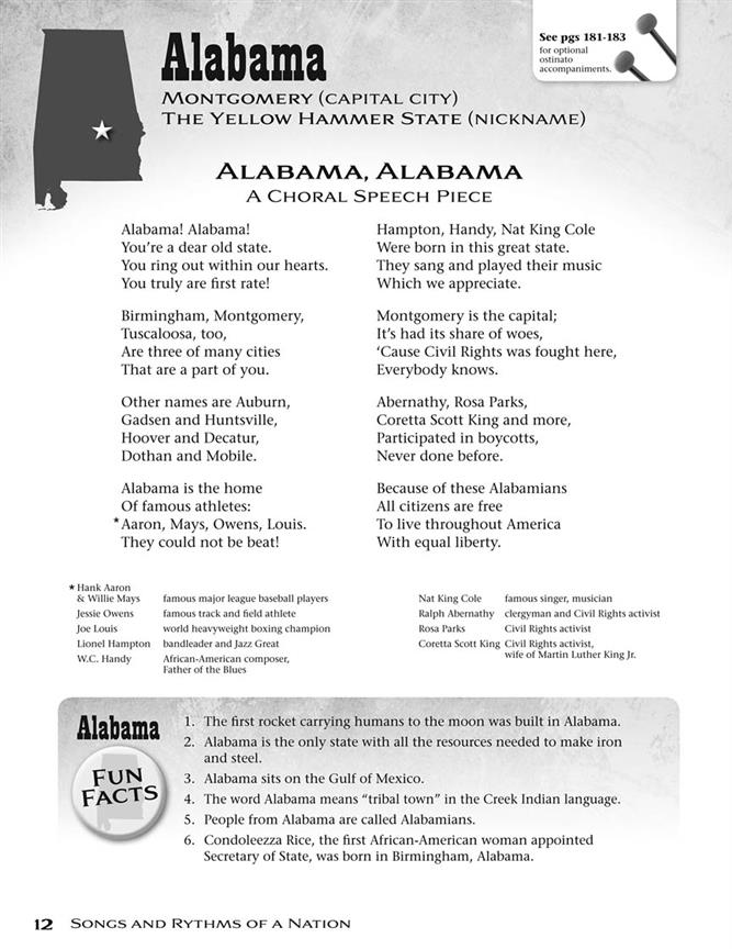 Songs and Rhythms of a Nation(A Journey of American Heritage Through Rhyme, Rhythm and Song)