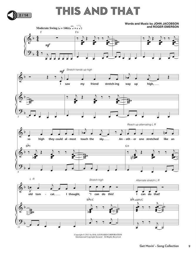 Get Movin'(Seasonal Movement and Activity Songs fuer Grades K-3)