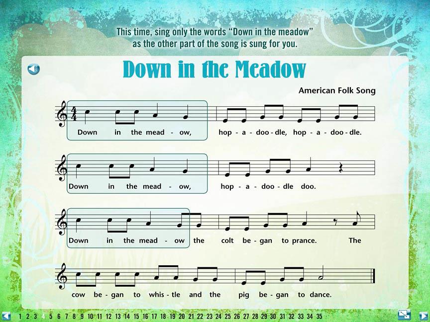 Interactive Folksongs(Multimedia Lessons For The Music Class)