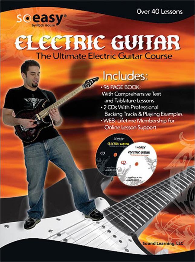 Rock House Ultimate Electric Guitar Course(Book/2-CD Pack)