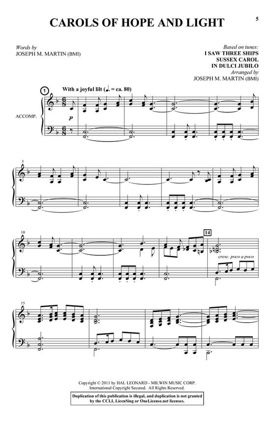 Tapestry of Light (SATB)